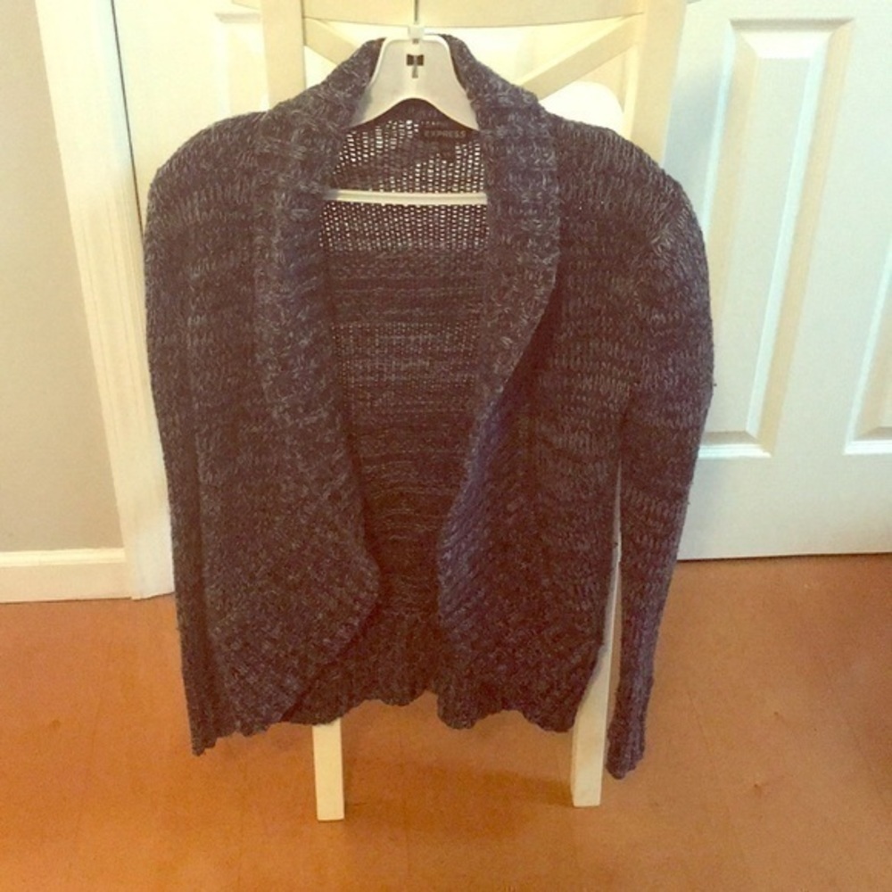 Express Blue Knit Sweater‎ size XS